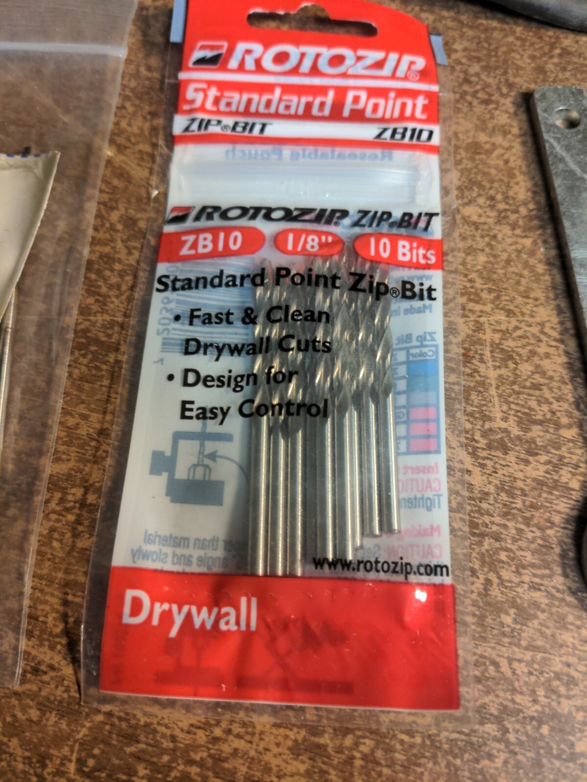 Rotozip Spiracut Spiral Saw SCS01 w/ box & extra bits Works Made in