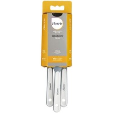 Harris Seriously Good 3pc Paint Brush Set No Loss 1" 1.5" & 2" Woodwork Gloss