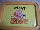 Ziggy with Fuzz Fold Down Tray - 12 3/4" X 17 1/2" X 6 1/2 - Yellow & Orange — photo 2
