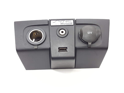 2008-2011 Ford Focus OEM 12V / Line In Switch Dual USB Outlet 12V Audio Input