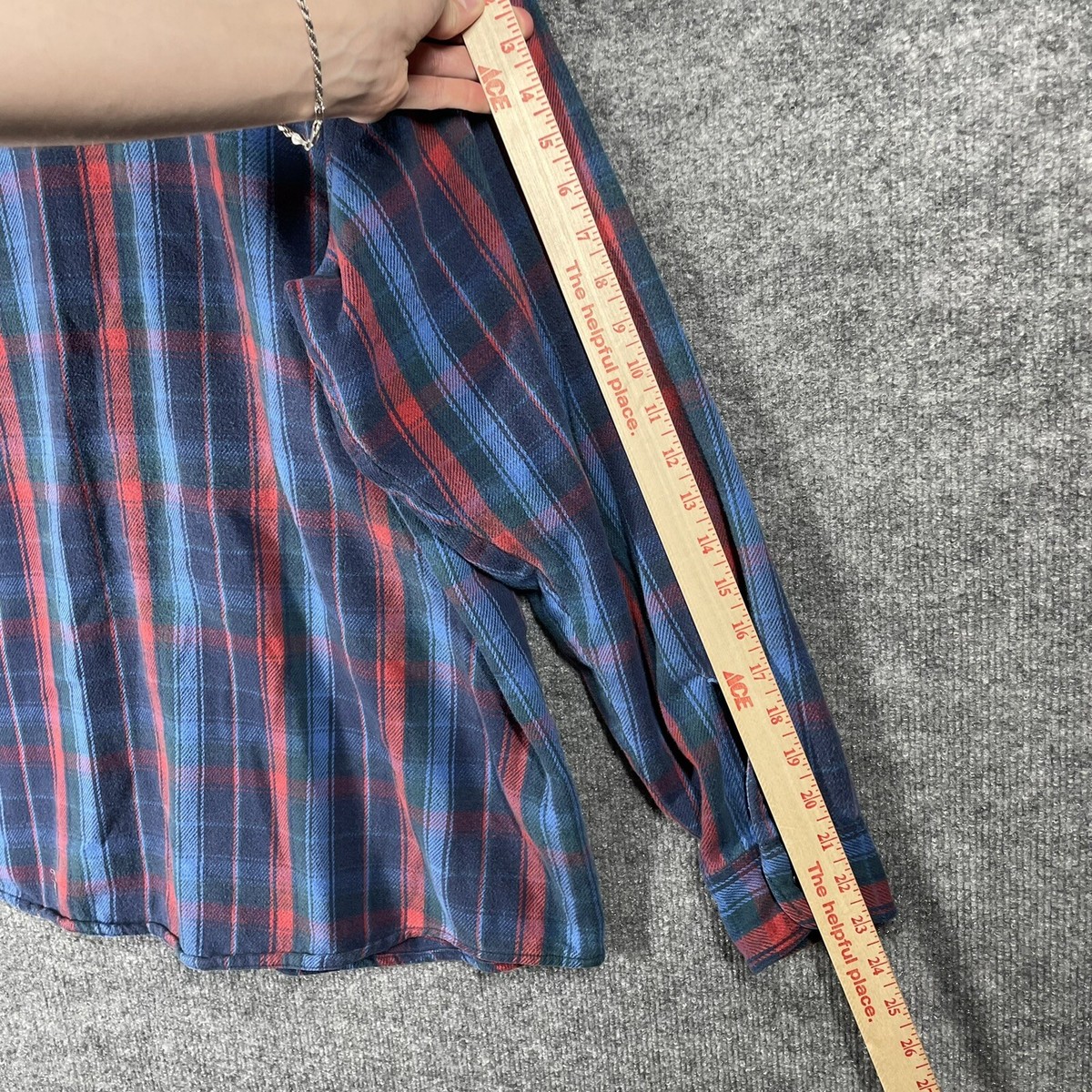 VINTAGE 70s OshKosh B'gosh Cotton Flannel Shirt L Plaid USA VINTAGE 70s OshKosh B'gosh Cotton Flannel Shirt L Plaid USA