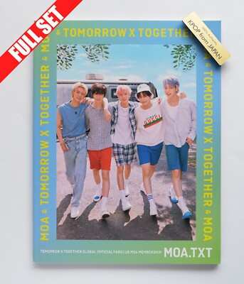 TXT MOA 2nd Membership Full Set Welcome Kit Official MD Photocard