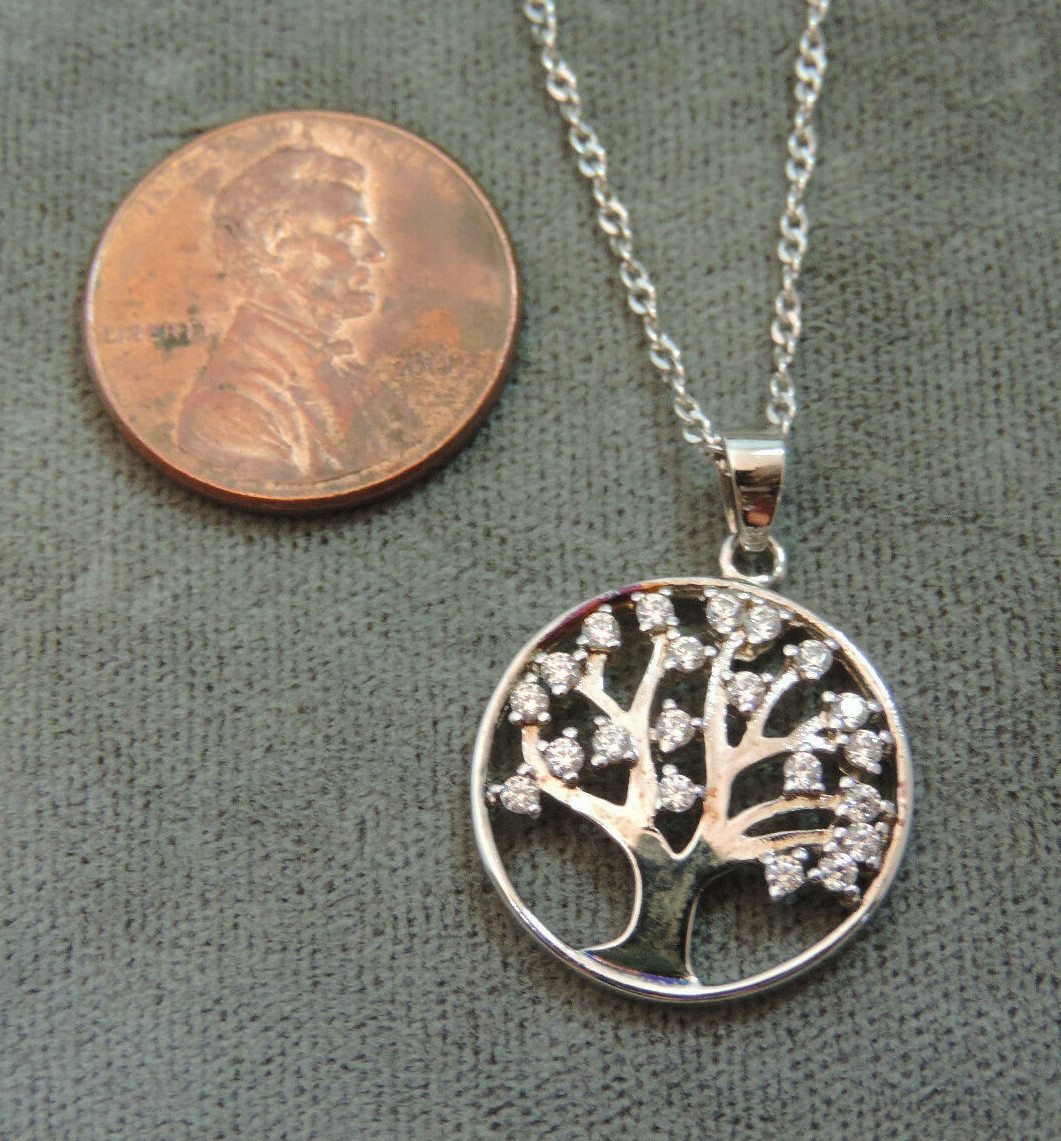 Tree Of Life Necklace For Women – Adjustable Stainless Steel Pendant With Zircon, Gift For Her