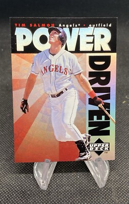 Tim Salmon 1996 Upper Deck Power Driven Insert #PD14 California Angels