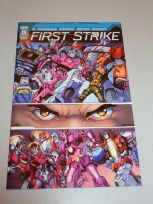 FIRST STRIKE #5 IDW COMICS COVER B OCTOBER 2017