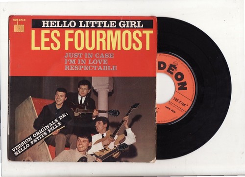 EP THE FOURMOST-HELLO LITTLE GIRL-ODEON-FRENCH