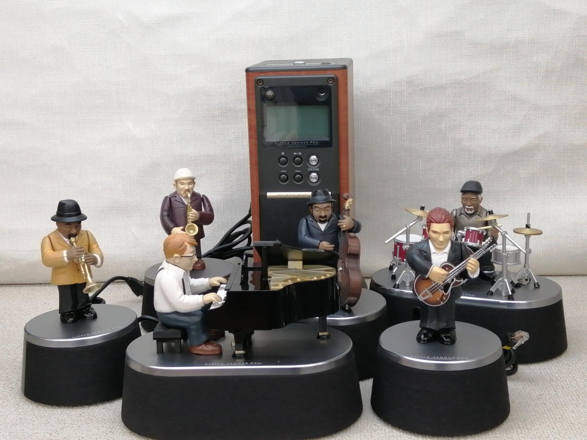 jazz演奏　LITTLE JAMMER (KENWOOD) 6体 BANDAI LITTLE JAMMER PRO Set of 6 Players tuned by KENWOOD