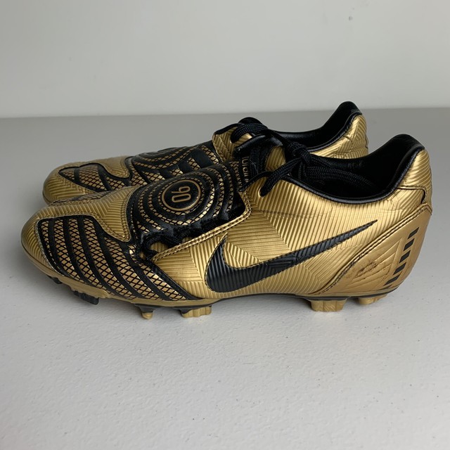 VTG Nike Total90 Shoot II 2 FG Gold T90 