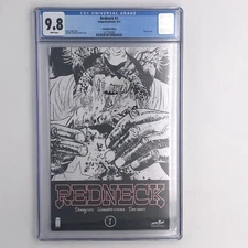 REDNECK #1 (2017) CGC 9.8 Convention Sketch Edition
