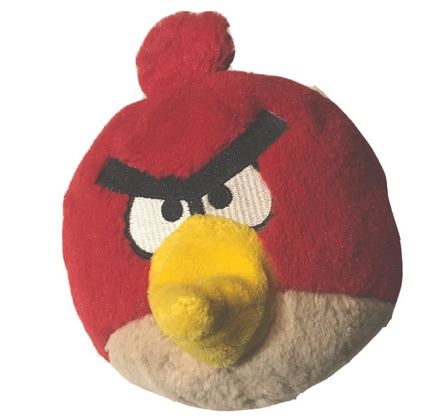 angry bird plush dog toy