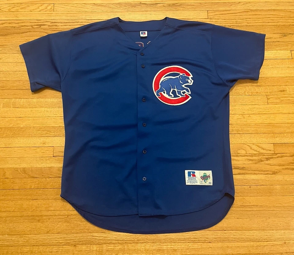 Chicago Cubs Russell Diamond Collection Sammy Sosa Jersey Mens 52 XXL Authentic  - Image 2 of 4