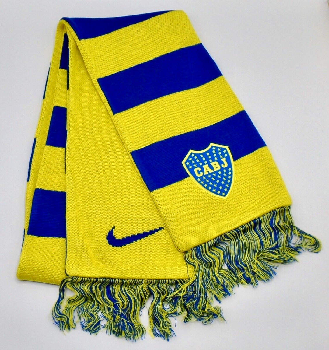 Nike Soccer Scarf Adult Boca JRS Argentina Team Tour Yellow