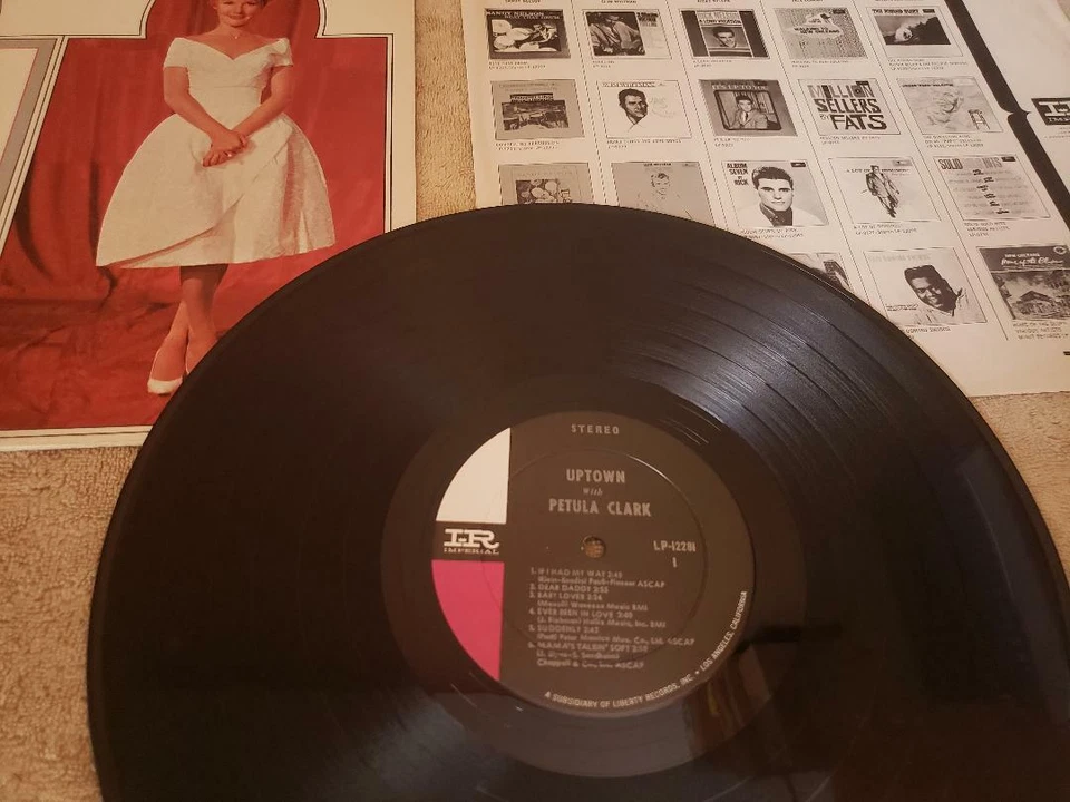 PETULA CLARK ~ UPTOWN WITH PETULA CLARK ~ 1965 ~ LP ~ EX - Image 4 of 4
