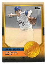2012 Topps Baseball Golden Greats #60 Tom Seaver (Mets)