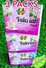 (3) Te de Valeriana ✅ Tea Valerian Infusion Herbs 75 bags By Therbal Free Shipp