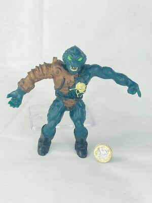 Action Figur unbekannt Echsenmensch Ork Monster Gummi Mittelalter Fantasy