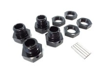 Arrma 6s Black 17mm Aluminum Wheel Hex Hubs N...