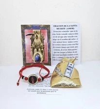 AMULETO DE LA SANTA MUERTE PARA EL AMOR DINERO SUERTE Y PROTECCION INSTRUCCIONES