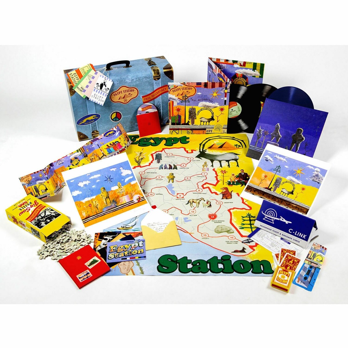 Paul McCartney Egypt Station Traveller's Edition Super Deluxe Box