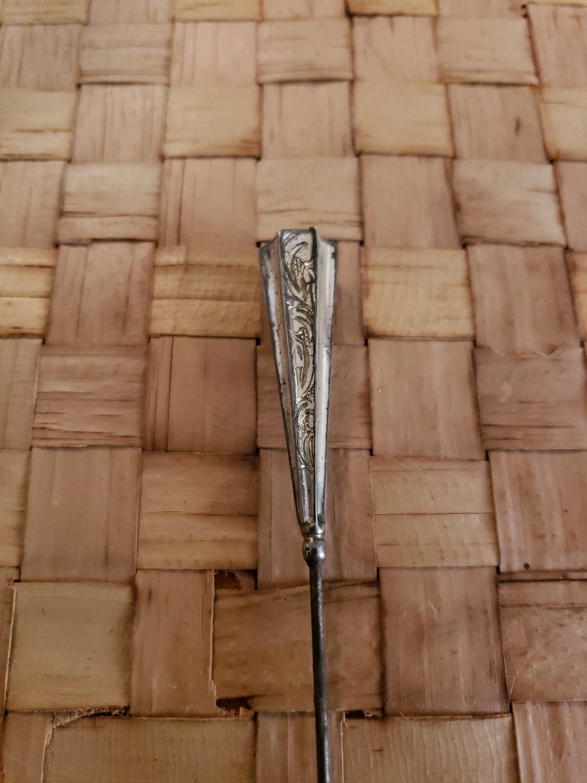 ANTIQUE RARE STERLING SILVER 11 1/2 INCH PREBAN HAT … Gem