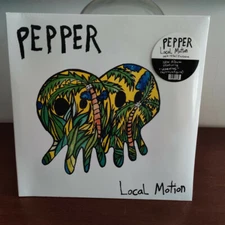 Pepper - Local Motion LP - COLORED Vinyl Album - SEALED NEW Record STICK FIGURE