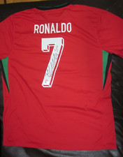 Cristiano Ronaldo Autographed Nike Portugal Soccer Signed Jersey COA