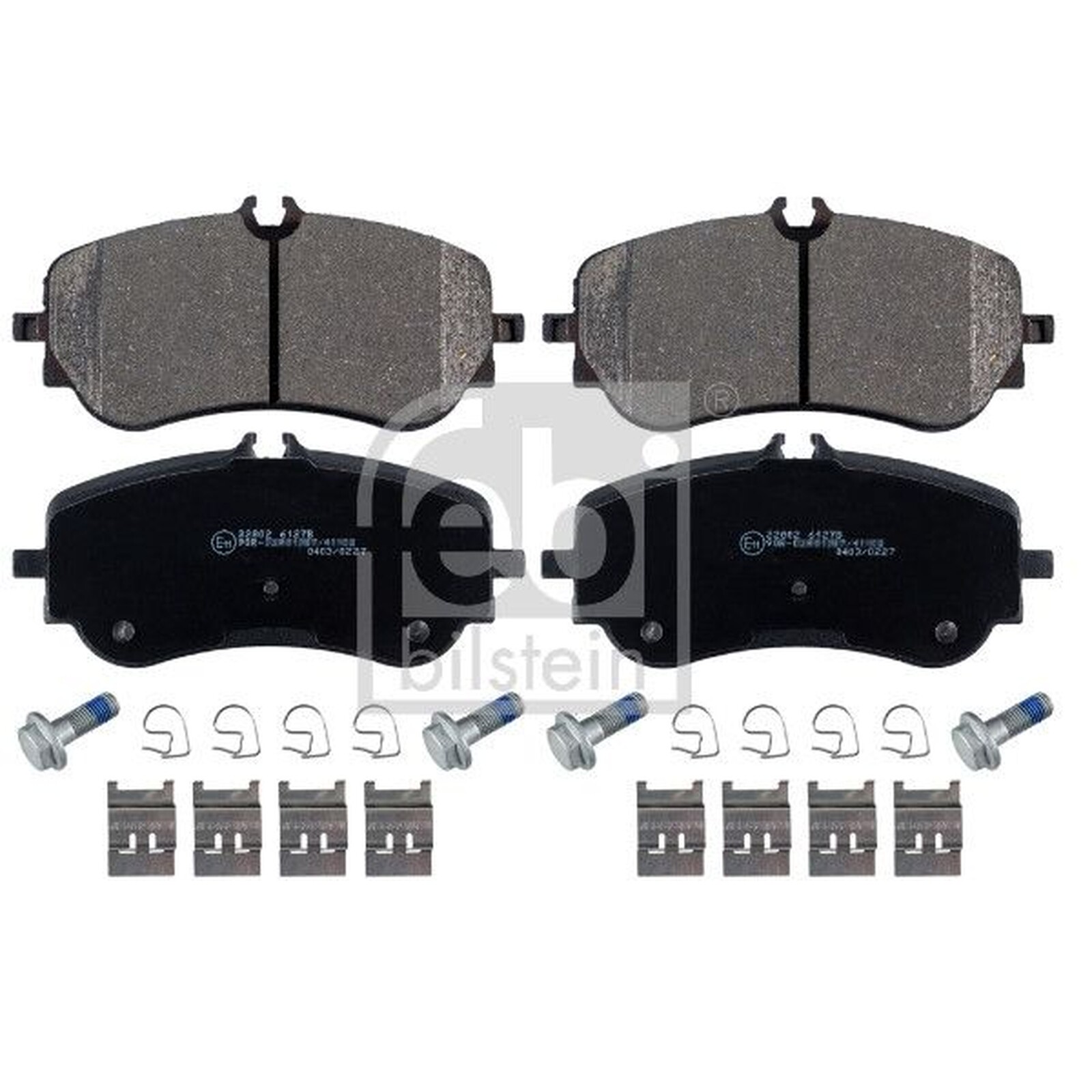 Brake pads Rear Axle 16985 FEBI BILSTEIN for VW MAN - Image 7
