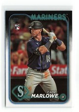 CADE MARLOWE #286 RC 2024 TOPPS MARINERS