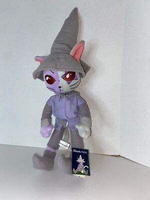 RARE NWT 2004 Bandai HACK SIGN 16'' Macha Cat Plush .hack SIGN