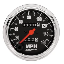AutoMeter 2494 Traditional Chrome Speedometer gauge,  3-3/8 in., Mechanical