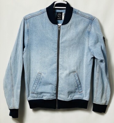 Original Use Men s Washed Denim Jacket Size S