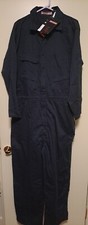 New Vtg XXL Teflon Coveralls Sears Craftsman Navy Work Overall Mechanic Jumpsuit