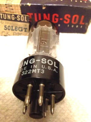 one OB2 Tungsram voltage regulator TSF lampe tube neuf en boite, NOS