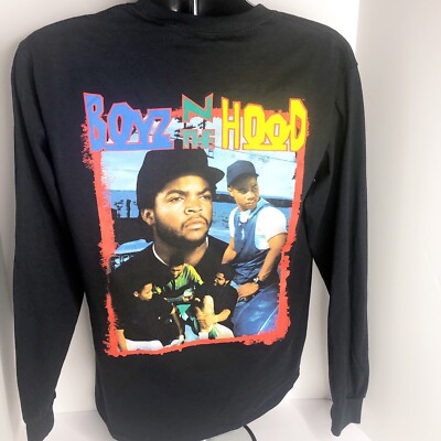 Boyz N The Hood Vintage Rap Tee 90s Movie Ice Cube Double Sided