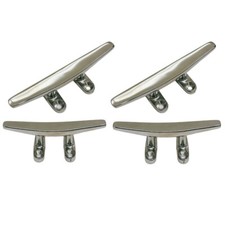 4" Dock Cleat Trimline Cleat Flat Top 316 Stainless Steel for Boat Marine,4 Pcs