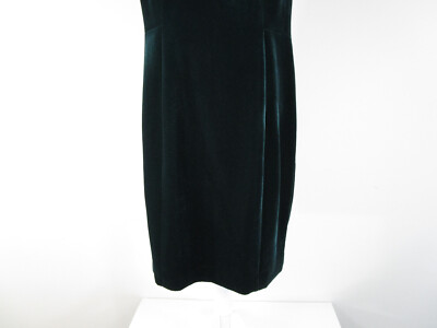 Elie Tahari Womens Dark Green Velvet Cut Out Sheath Dress Size 12 NWT $298 | eBay Elie Tahari Womens Dark Green Velvet Cut Out Sheath Dress Size 12 NWT $298 | eBay