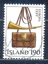 TIMBRE D'ISLANDE N° 493   EUROPA 1979   OBLITERE SCAN NON CONTRACTUEL 