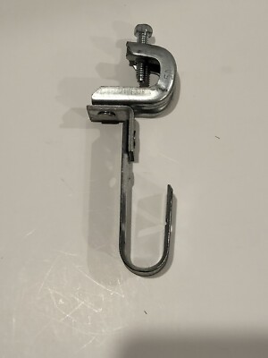 nVent CAT12BC200B CADDY Cablecat J-Hook with Beam Clamp, Swivel, 3/4'' dia