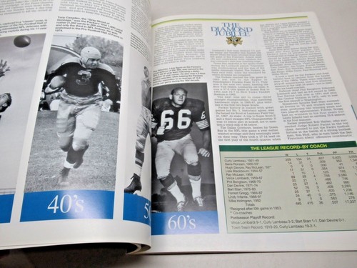 Green Bay Packers 1993 Yearbook VG/NM Clean Copy - Picture 7 of 9
