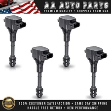 4 High Performance Ignition Coil Pack for Nissan Altima 2002-2006 2.5L l4 UF350