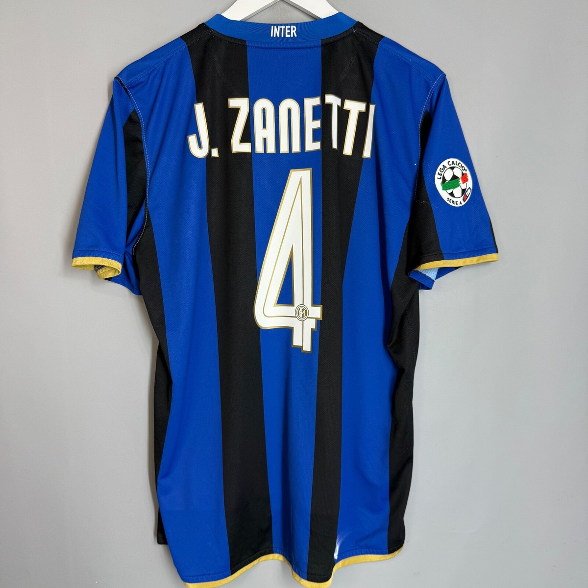 INTER MILAN 2008 2009 HOME FOOTBALL SHIRT JERSEY NIKE 287408