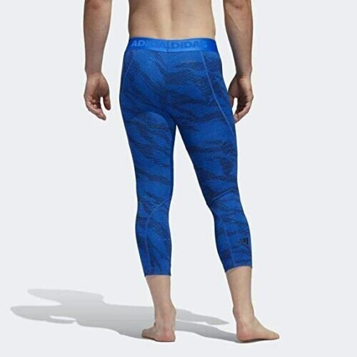 ADIDAS ALPHASKIN MEN'S 3/4 COMPRESSION TIGHTS Style FM4677 Size S NWT - Picture 2 of 9