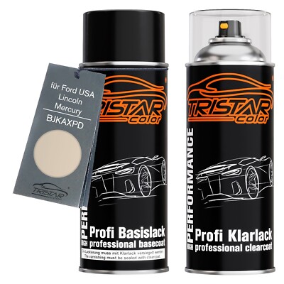 Autolack Spraydosen Set für Ford USA Lincoln Mercury BJKAXPD Ivory Parchment