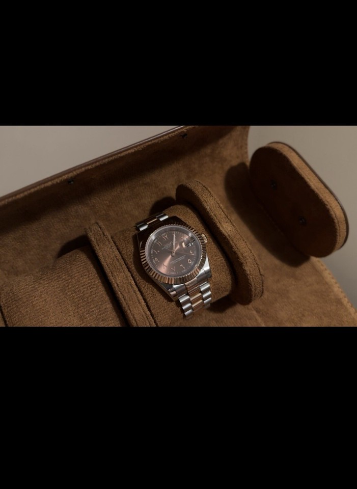 Seiko watch Chocolate Gold Arabic Dial 40mm eBay