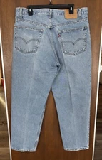 Vintage Levi’s 550 Men’s 38x30 Relaxed Fit Light wash Jeans