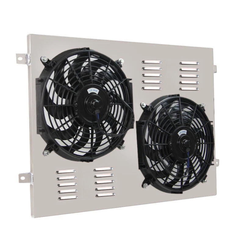 For 1966-1979 Ford Bronco F100 F150 F250 F350 F500 V8 Electric Fan+Shroud+Relay Foto 2 de 4