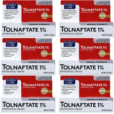 6 Antifungal Foot Cream Tolnaftate 1% Compare to Tinactin Each 1 oz Exp 03/2028