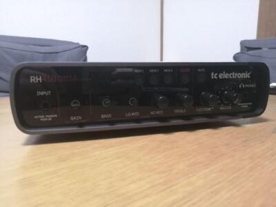 TC Electronic RH450 Bass Head Amplifier 450 Watt Class D 4-Band Chromatic Tuner