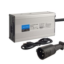 48 Volt 6 Amp for Club Car Golf Cart Battery Charger with 3 Pin Round Plug