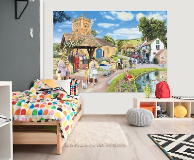 3D Duck Swimming 55NAO Wall Stickers Vinyl Wallpaper Murals Trevor Mitchell Ava